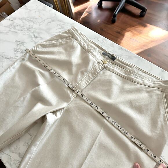 Marina Rinaldi Jeany Champagne Tapered Jeans 37" Inseam Women's Plus Size 22 - Picture 15 of 15